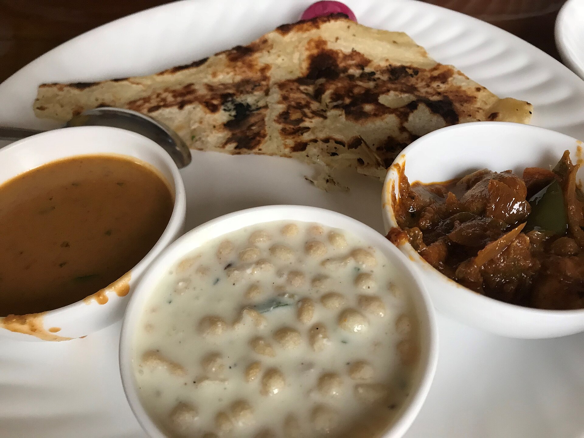 A North Indian vegetarian thali, a long-standing dining favourite at Novelty Restaurant.